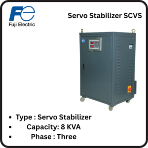 Fuji Electric Servo Stabilizer SCVS 8KVA 3Phase