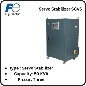 Fuji Electric Servo Stabilizer SCVS 50KVA 3Phase
